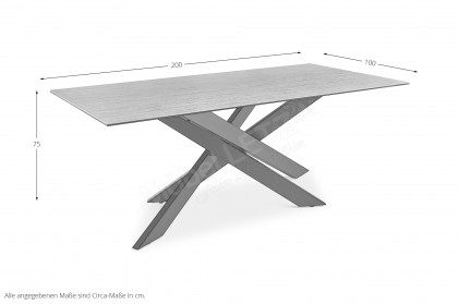 Baltimore von set one by Musterring - Esstisch in Beige