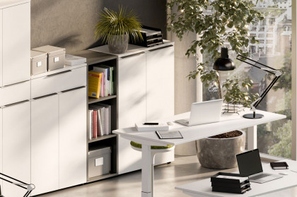 GW-Mailand von Germania - Midischrank in Weiß