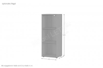 GW-Mailand von Germania - Midischrank in Weiß