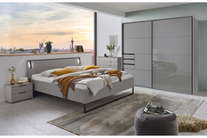 Tilburg von Wimex - Schlafzimmer saharagrau 3-teilig