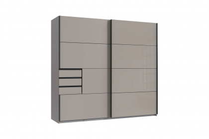 Tilburg von Wimex - Schlafzimmer saharagrau 3-teilig