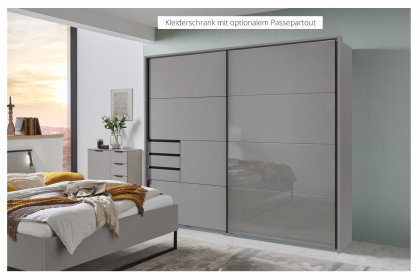 Tilburg von Wimex - Schlafzimmer saharagrau 3-teilig