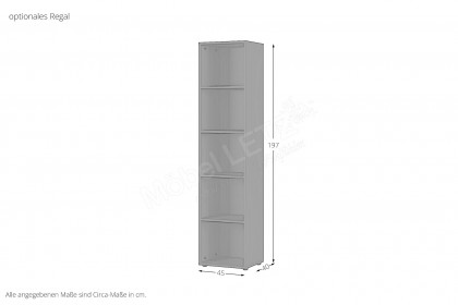 GW-Mailand von Germania - Aktenschrank 2-türig, graphit