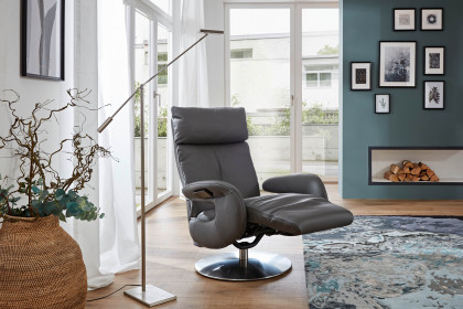 7817 von Himolla - TV-Sessel zinn