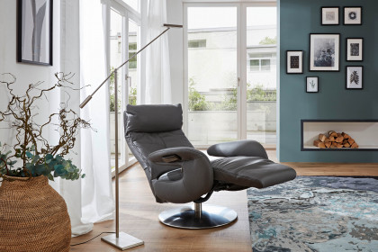 7817 von Himolla - TV-Sessel zinn