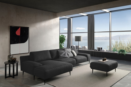 Forma-LE25 von designwerk - Polsterecke Variante links charcoal