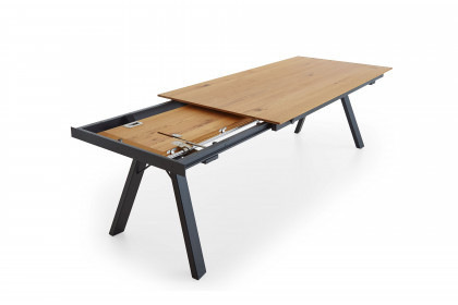 Bridge-dining von Niehoff Sitzmöbel - Esstisch aus Eiche-Echtholzfurnier