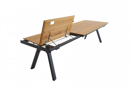 Bridge-dining von Niehoff Sitzmöbel - Esstisch aus Eiche-Echtholzfurnier