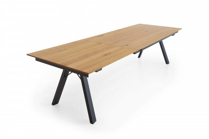 Bridge-dining von Niehoff Sitzmöbel - Esstisch aus Eiche-Echtholzfurnier