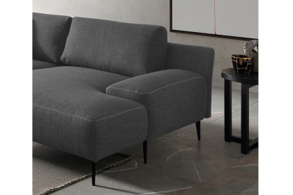 Forma-LE25 von designwerk - Eckcouch rechts dark-grey