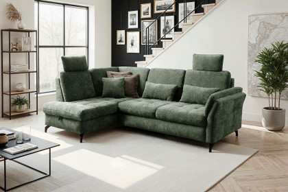Luana von Sit & More - Polstergarnitur links forest