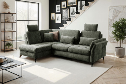 Luana von Sit & More - Polstergarnitur links forest