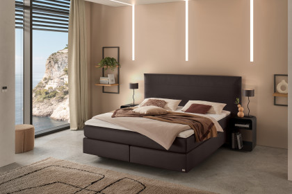 Comfort von Hasena - Boxspringbett Mary in Chocolate