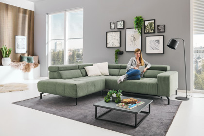 MP-IN25098 von Megapol - Ecksofa Ausführung links forest