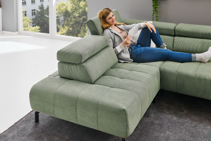 MP-IN25098 von Megapol - Ecksofa Ausführung links forest