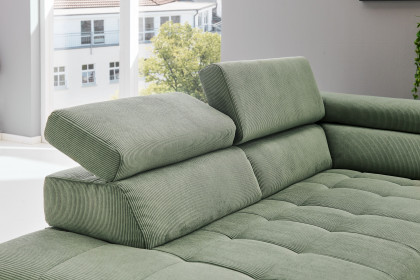 MP-IN25098 von Megapol - Ecksofa Ausführung links forest