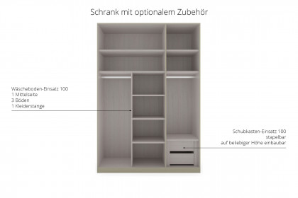 Marlow von Wiemann - Landhaus-Schrank kieselgrau