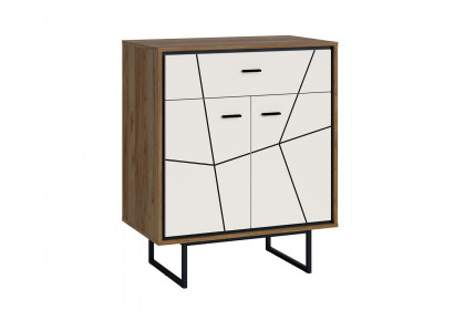 Brolo-Schlafzimmer von Meble Wojcik - Kombi-Kommode mit Kufen