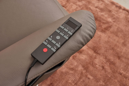 7828 von Himolla - Massagesessel cappuccino