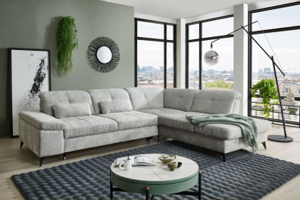 MP-IN24022 von Megapol - Ecksofa Variante rechts silver