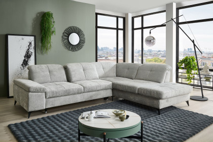 MP-IN24022 von Megapol - Ecksofa Variante rechts silver