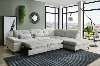 MP-IN24022 von Megapol - Ecksofa Variante rechts silver