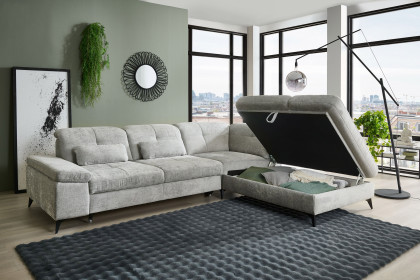 MP-IN24022 von Megapol - Ecksofa Variante rechts silver