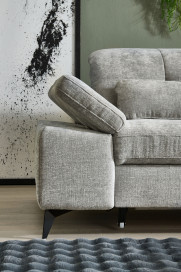 MP-IN24022 von Megapol - Ecksofa Variante rechts silver