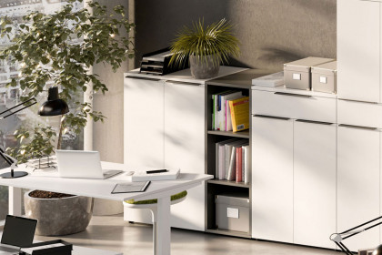 GW-Mailand von Germania - Regal mit 2 offenen Fächern