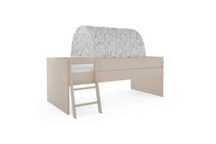 Tiago von Paidi - Kojenbett beige mit Zeltdach Motiv Afrika