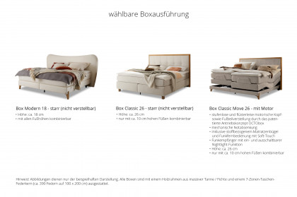 Comfort von Hasena - Boxspringbett Eliza bella