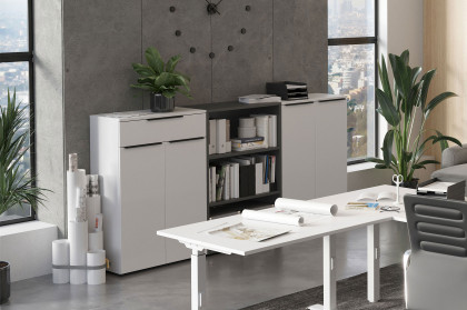 GW-Mailand von Germania - Bücherregal halbhoch