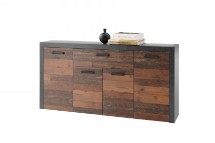 Jones von HBZ-Meble - Sideboard in Matera/ old Style dunkel