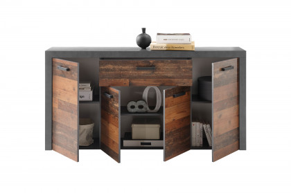 Jones von HBZ-Meble - Sideboard in Matera/ old Style dunkel