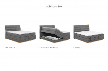 Palma II von COTTA - Boxspringbett purple mit Motor