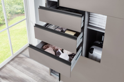 Tilburg von Wimex - Schrank mit Schubkästen & Spiegel