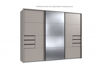 Tilburg von Wimex - Schrank mit Schubkästen & Spiegel