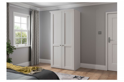 Marlow von Wiemann - Landhausschrank weiß ca. 216 cm hoch