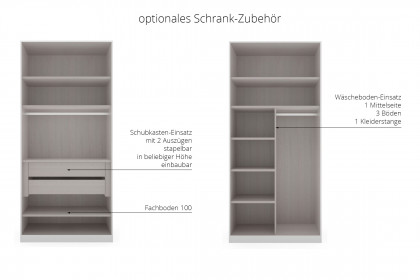 Marlow von Wiemann - Landhausschrank weiß ca. 216 cm hoch