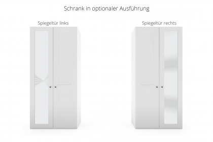 Marlow von Wiemann - Landhausschrank weiß ca. 216 cm hoch
