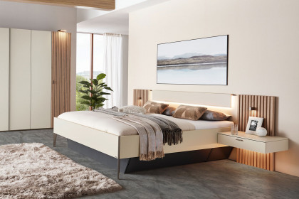 Plan von Thielemeyer - Einrichtung für Schlafzimmer creme - Wildeiche Lamellen