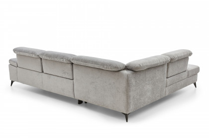 MP-IN24022 von Megapol - Ecksofa Variante links silver