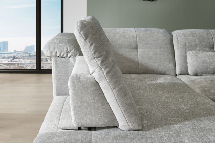 MP-IN24022 von Megapol - Ecksofa Variante links silver