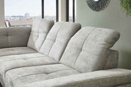 MP-IN24022 von Megapol - Ecksofa Variante links silver