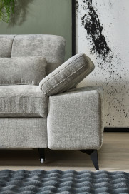 MP-IN24022 von Megapol - Ecksofa Variante links silver