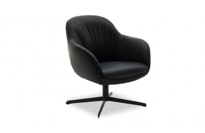 Glove-A von SCHÖNER WOHNEN - Drehsessel black