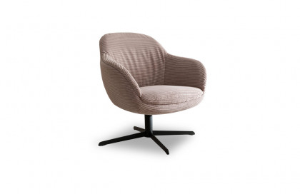 Glove-A von SCHÖNER WOHNEN - Drehsessel taupe