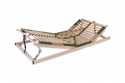 Portoflex-KF-Mega von Ahorn - Lattenrost mit manueller Kopf und Fußteilverstellung