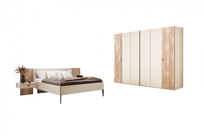 Plan von Thielemeyer - Schlafzimmer-Einrichtung champagner - Spaltholz