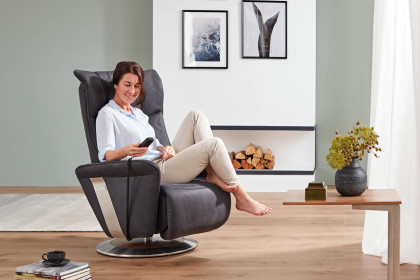 7927 von Himolla - Funktionssessel brikett